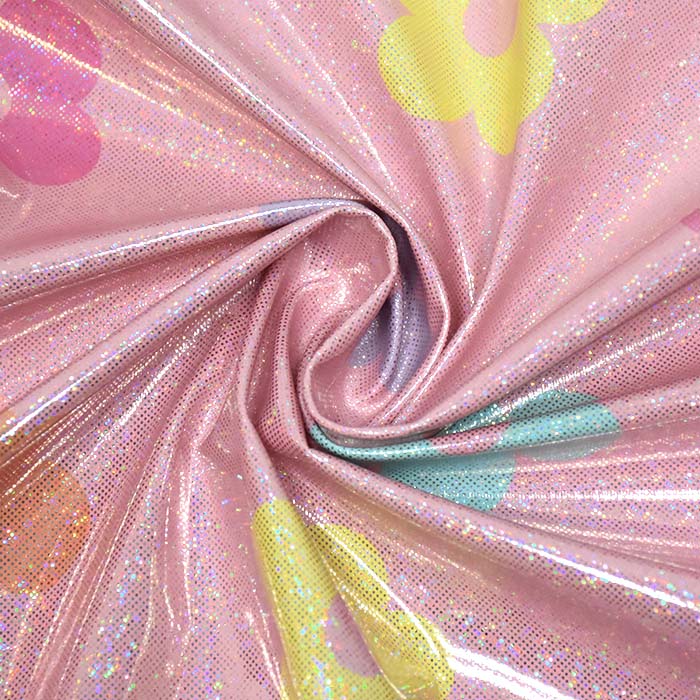 Regenmantelstoff, Hologramm, floral, 29845-001