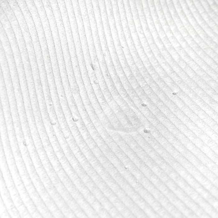 Samt, Polyester, gewaschen, wasserabweisend, 29853-511, sahne