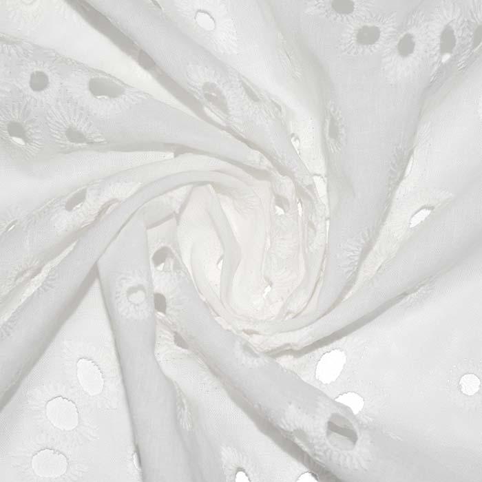 Baumwolle, Richelieu, floral, 29860-03