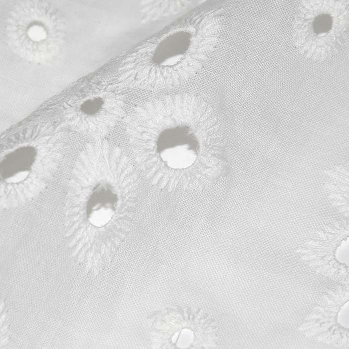 Baumwolle, Richelieu, floral, 29860-03