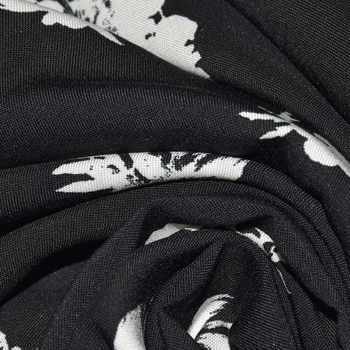 Gewebe, Viskose, floral, 29895-04