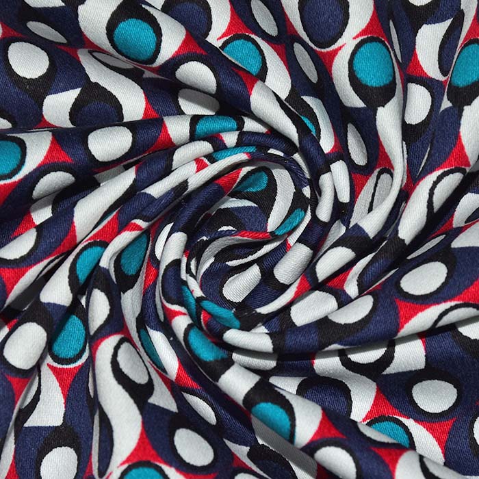 Satin, Baumwolle, Ornament, 29897-05