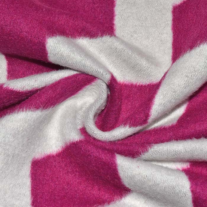 Gewebe für Mäntel, geometrisch, 29899-04, rosa