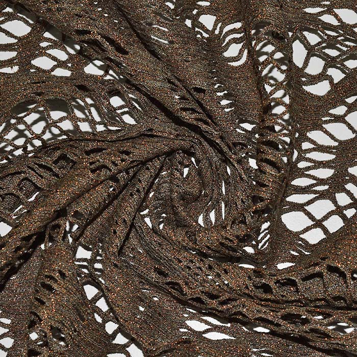 Spitze, elastisch, Schmetterlinge, 29909-04, braun