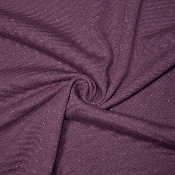 Sweatshirtstoff, flauschig, 17231-045, bordeaux-violett