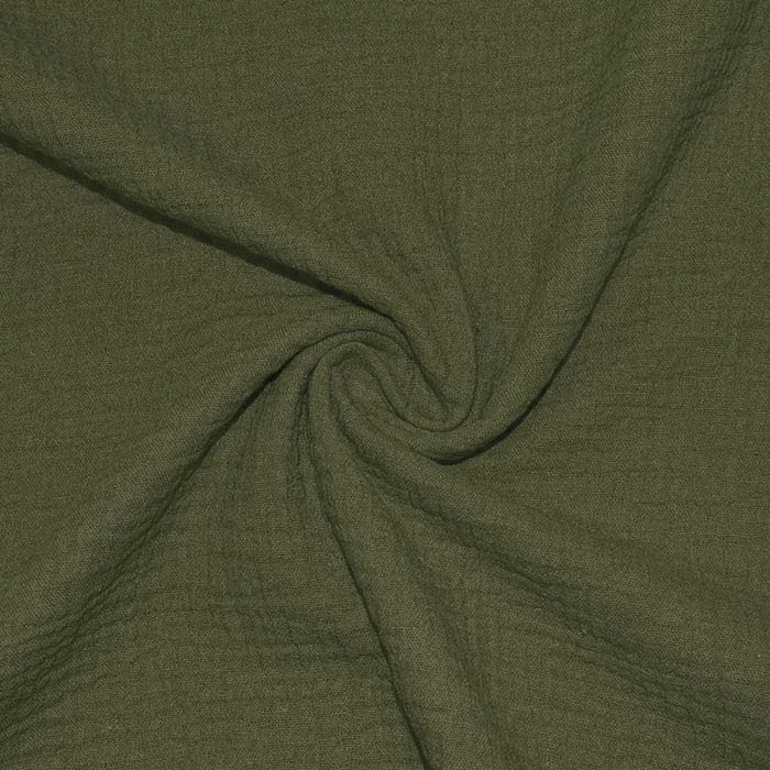 Musselin, doppelt, 18746-1027, grün