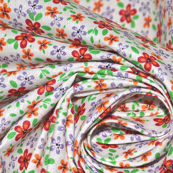 Baumwolle, Popeline, floral, 28646-02, grün