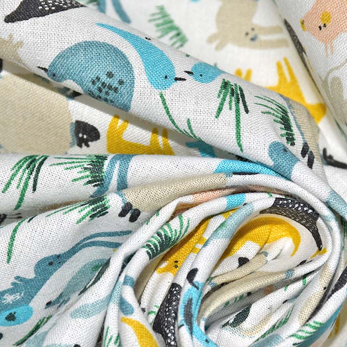 Baumwolle, Popeline, Tiere, 30028-01