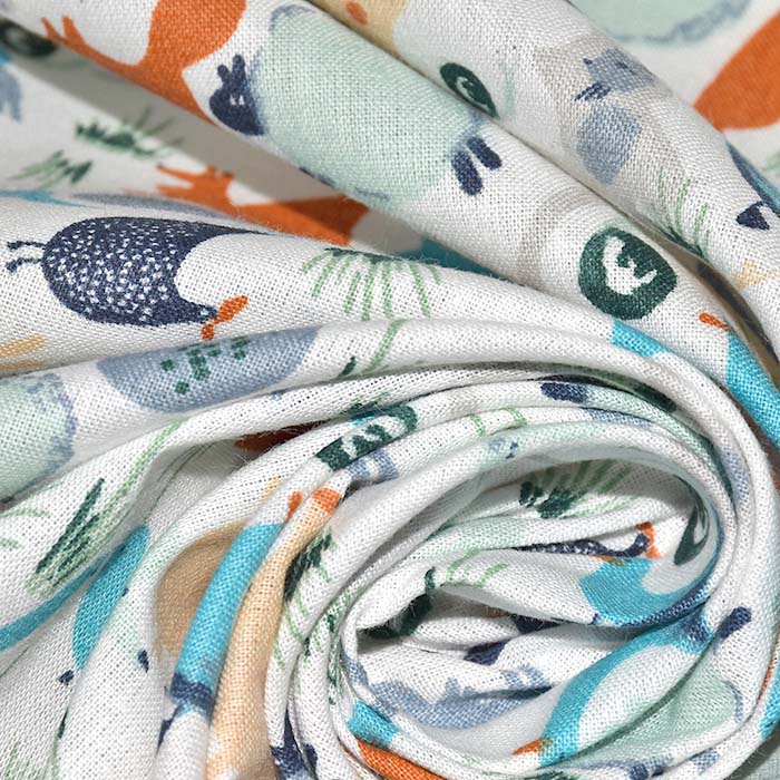 Baumwolle, Popeline, Tiere, 30028-02