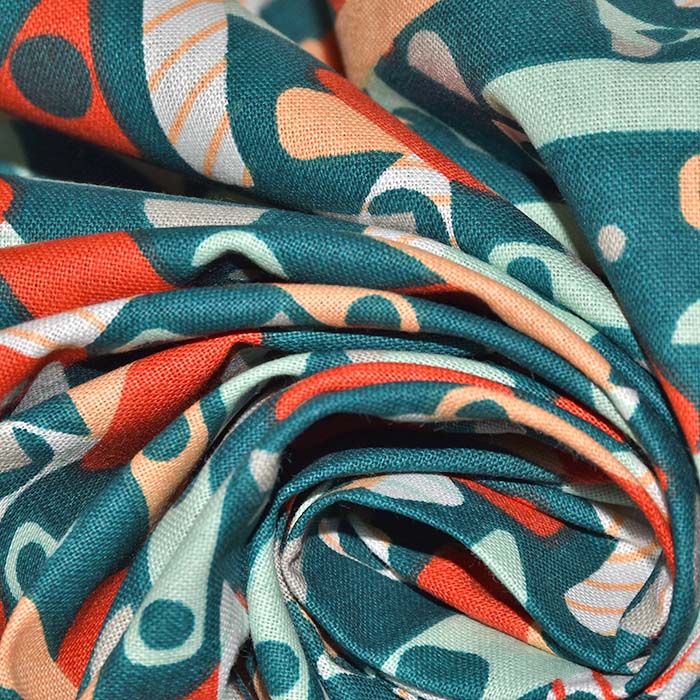 Baumwolle, Popeline, geometrisch, 30037-01