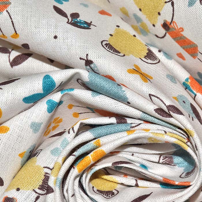 Baumwolle, Popeline, Tiere, 30042-02