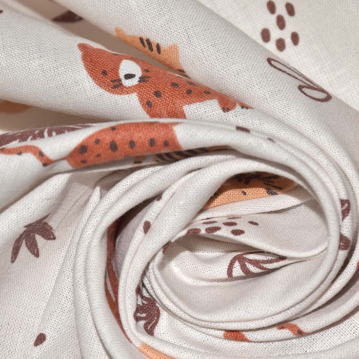 Baumwolle, Popeline, Tiere, 30046-01