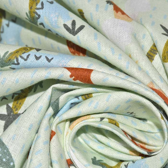 Baumwolle, Popeline, Tiere, 30049-02