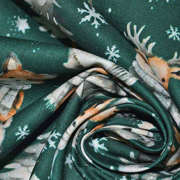 Baumwolle, Popeline, festlich, 30061-01, grün