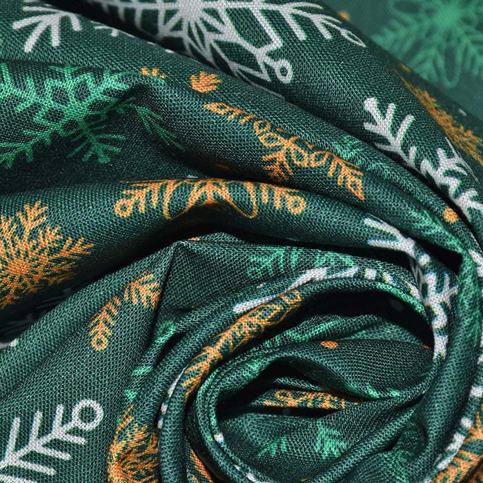 Baumwolle, Popeline, festlich, 30064-01, grün