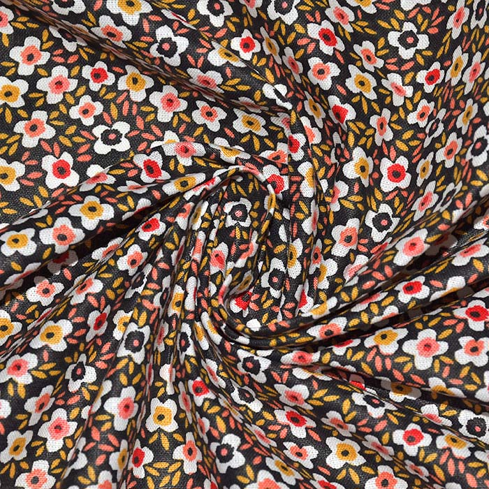 Baumwolle, Popeline, floral, 30067-01