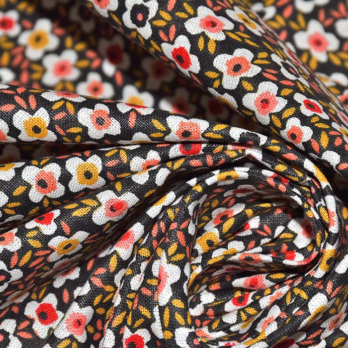 Baumwolle, Popeline, floral, 30067-01