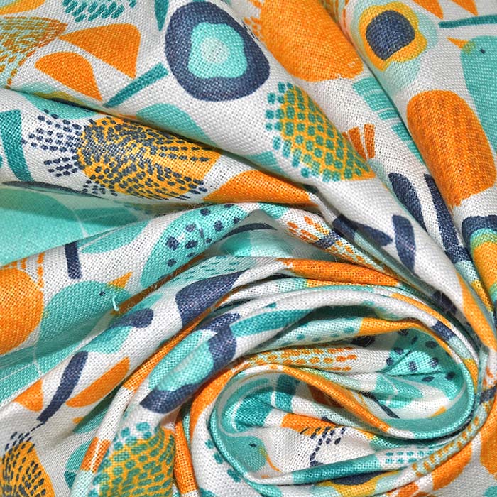 Baumwolle, Popeline, floral, 30072-02