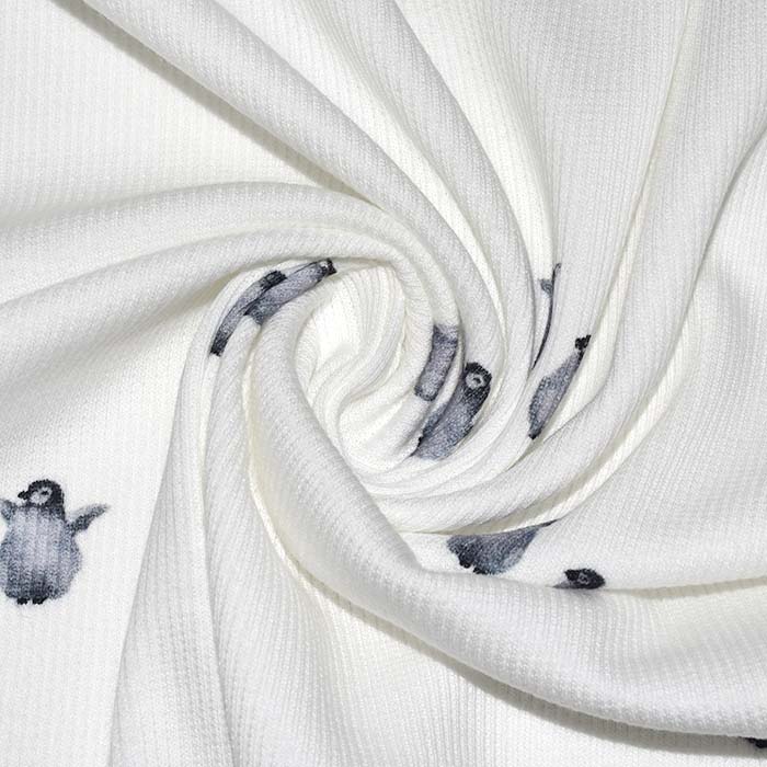 Jersey, Baumwolle, gerippt, Tiere, 30081-051