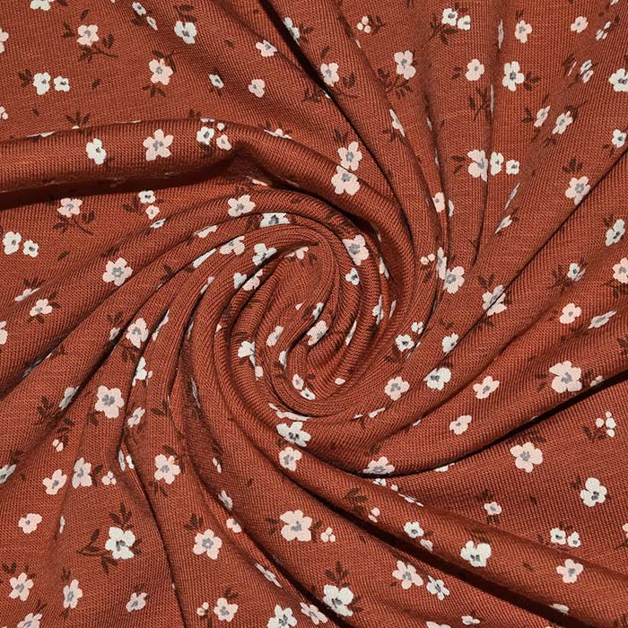Jersey, Baumwolle, floral, 30088-014