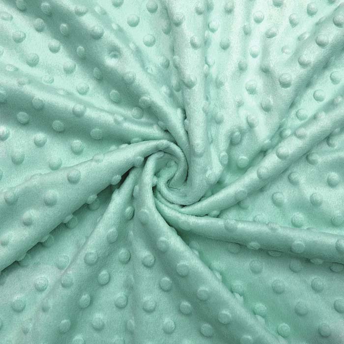 Velours coral, Minky, 21912-221, mint