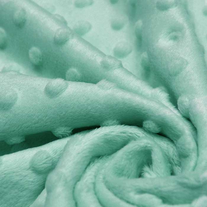 Velours coral, Minky, 21912-221, mint