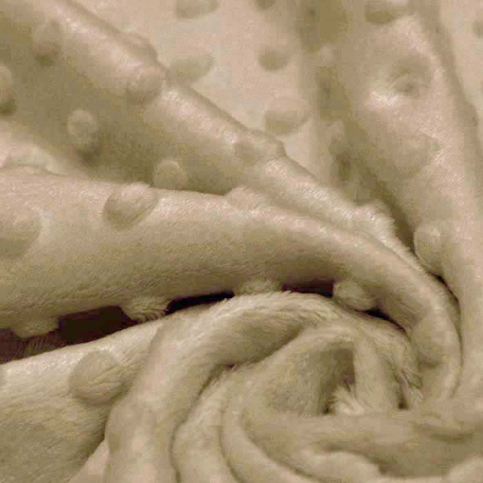 Velours coral, Minky, 21912-530, braun