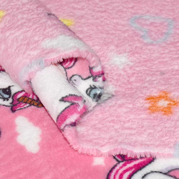 Velours coral, beidseitig, für Kinder, 22001-221