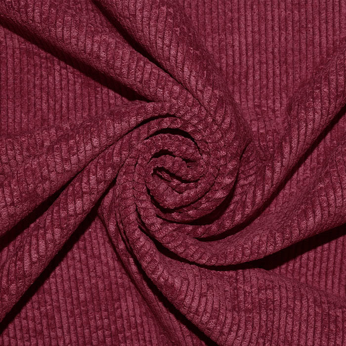 Samt, Polyester, gewaschen, 26092-190, bordeaux-violett