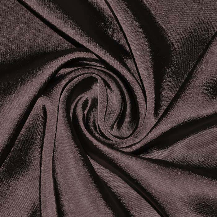 Satin, Elastan, Polyester, 30105-077, braun