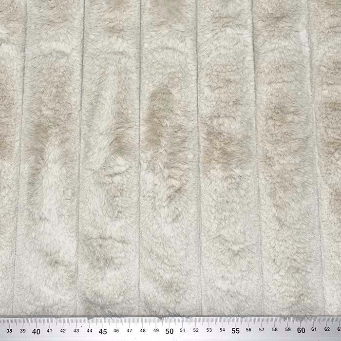Kunzpelz, Barracuda, gerippt, 30108-02, beige