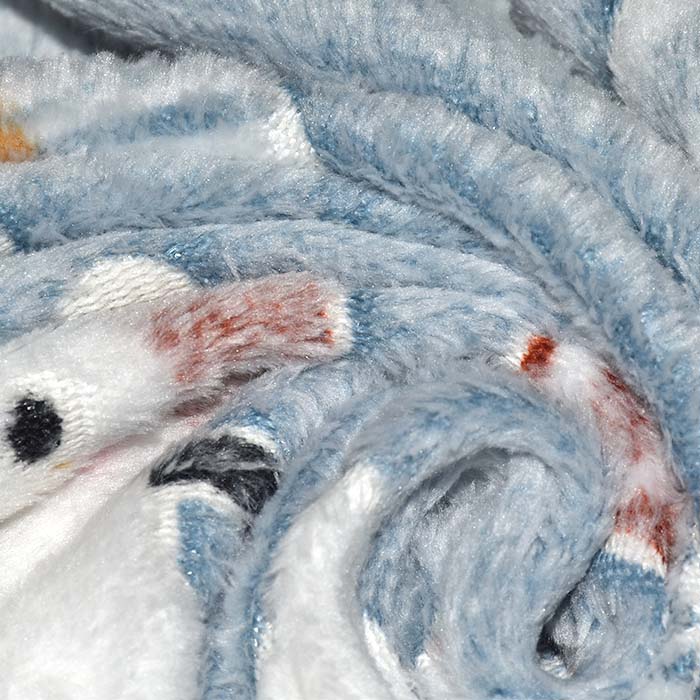 Velours coral, beidseig, für Kinder, 30112-3686