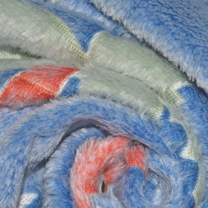 Velours coral, beidseig, für Kinder, 30112-3705