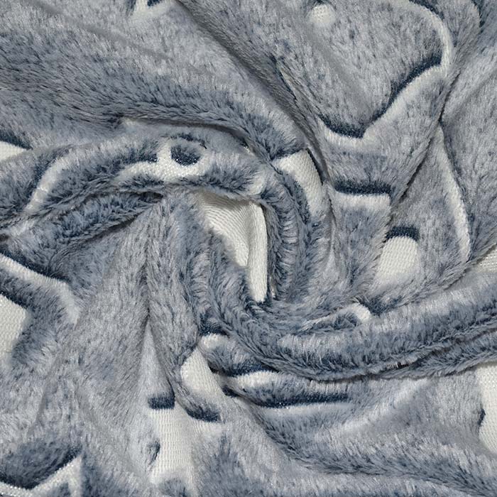 Velours coral, beidseig, für Kinder, 30112-3706