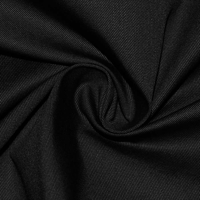 Baumwolle, Köper, 210 g, 30119-024, schwarz