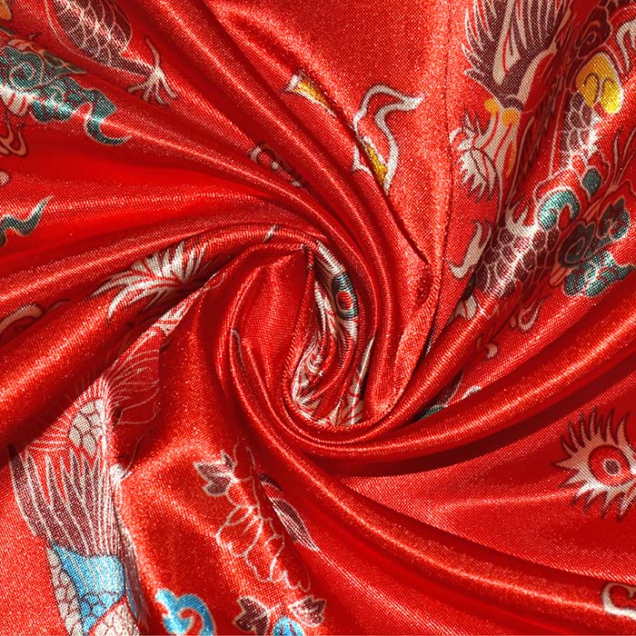 Satin, Polyester, Tiermuster, 30155-999