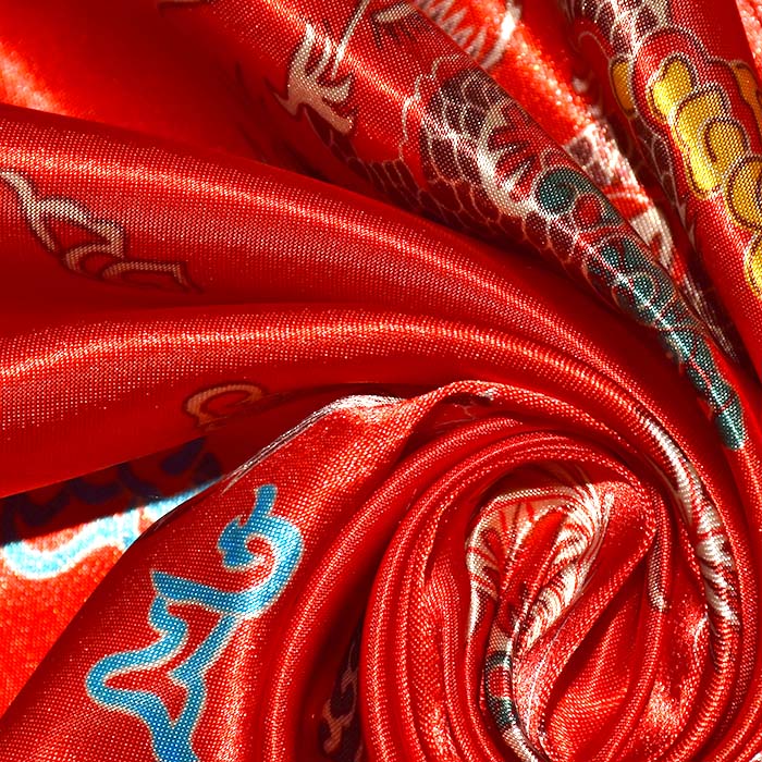 Satin, Polyester, Tiermuster, 30155-999