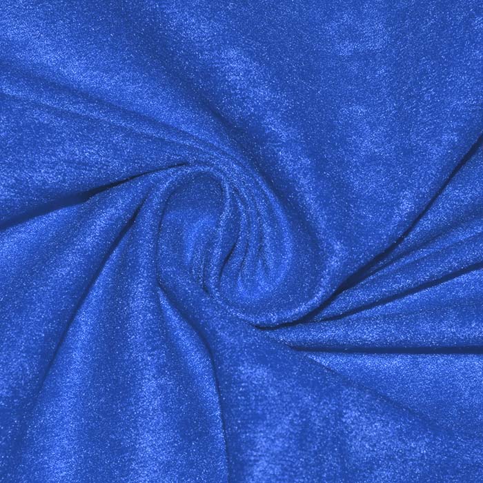 Polyester, Flauschig, 30186-195, Blau