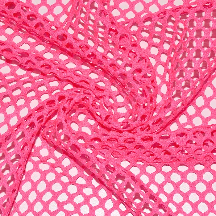 Netz, Polyester, 30193-004, Neonrosa