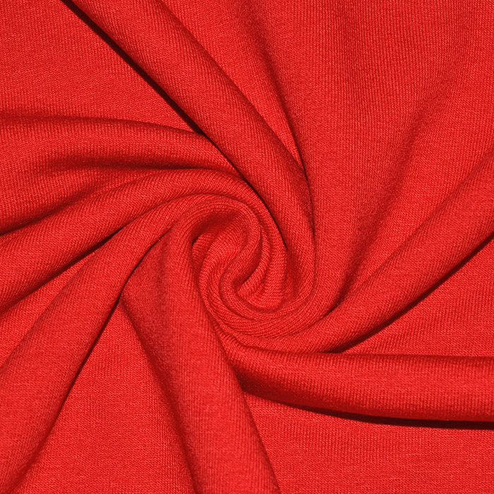 Sweatshirtstoff, Flauschig, 30203-4040, Rot