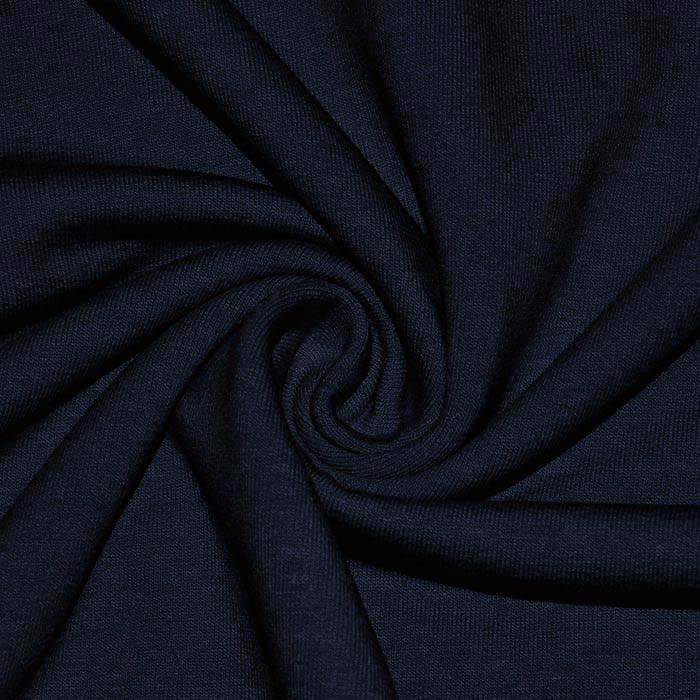 Sweatshirtstoff, Flauschig, 30203-41, Dunkelblau