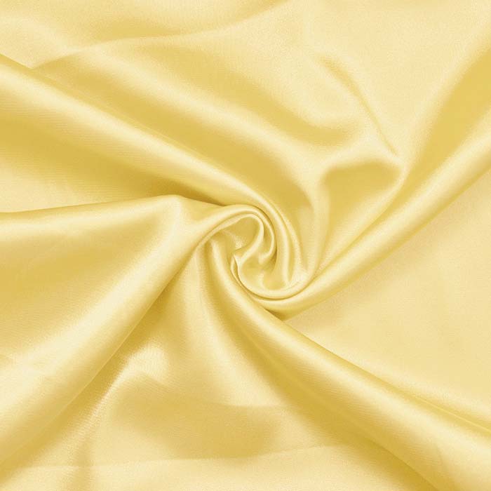 Satin, Polyester, 3093-5, gelb