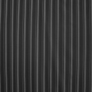 Anzugstoff, klassisch, Streifen, 2248-8, schwarz