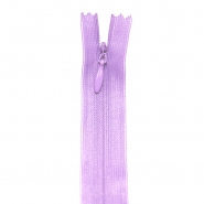 Reißverschluss, nahtverdeckt, 22 cm, 4 mm, 4471-410, lavendel