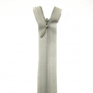 Reißverschluss, nahtverdeckt, 22 cm, 4 mm, 4471-677a, grau