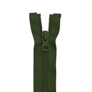 Reißverschluss, teilbar, 60 cm, 6 mm, 2051-680A, grün