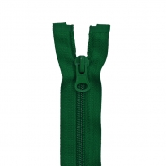 Reißverschluss, teilbar, 60 cm, 6 mm, 2051-656, grün