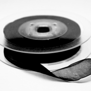 Band, Organza, 20 mm, 5033-2, schwarz