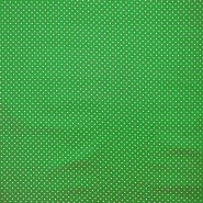 Baumwolle, imprägniert, Pünktchen, grün
