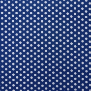 Baumwolle, imprägniert, Punkte, 16630-005, blau